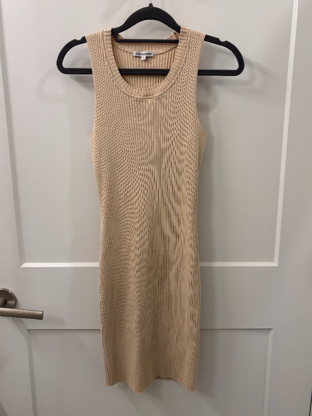 Cotton Citizen Ibiza Mini Dress – Oatmeal – Size Medium